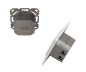 Preview: DINIC Box, Cat.6/5 network socket double, RJ45 socket universal flush-mounted and surface-mounted, shielded, LSA, white, DINIC Box with Eurohole